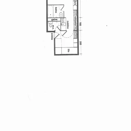 Appartement Studio Les Arcs 1600, 1 pièce, 4 personnes - FR-1-411-623